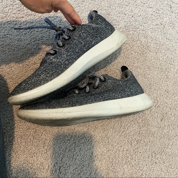 Allbirds Men's Wool Runners Natural Grey (Light Grey Sole) size 9 - Picture 2 of 6